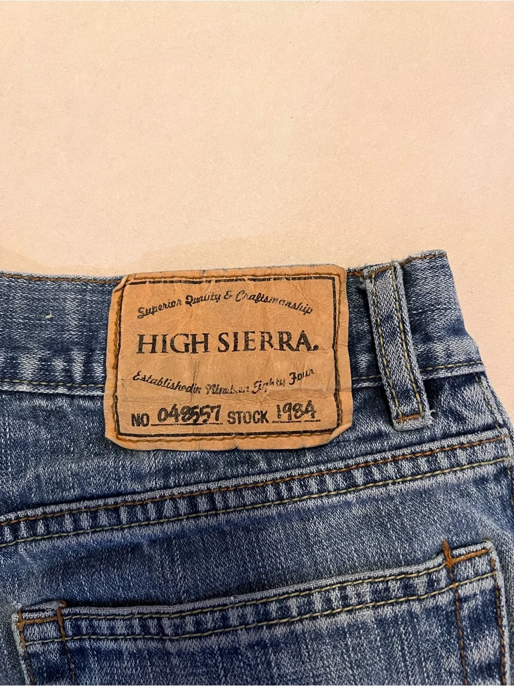 Classic Men's Blue Denim Jeans